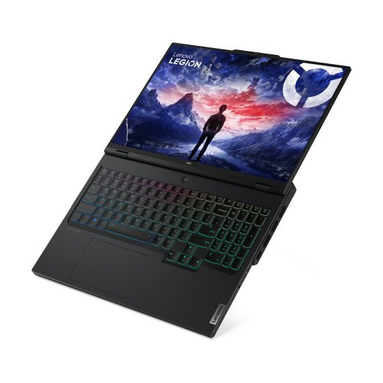 Lenovo Legion Pro 7 16IRX9H Intel® Core™ i9 i9-14900HX Ordinateur portable 40,6 cm (16") WQXGA 32 Go DDR5-SDRAM 2 To SSD NVIDIA GeForce RTX 4080 Wi-Fi 6E (802.11ax) Windows 11 Home Noir