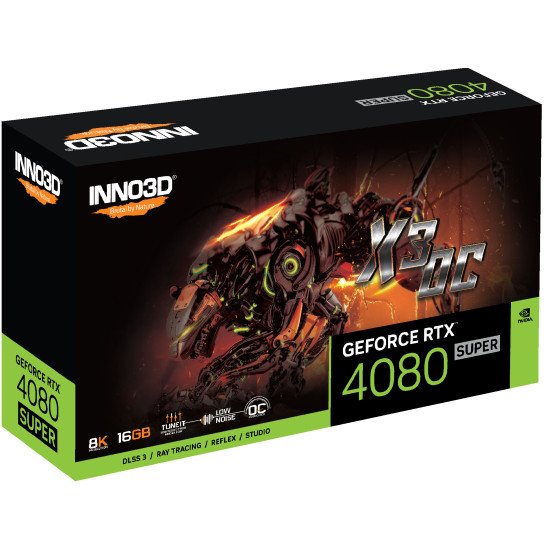 Inno3D GEFORCE RTX 4080 SUPER X3 OC NVIDIA 16 Go GDDR6X