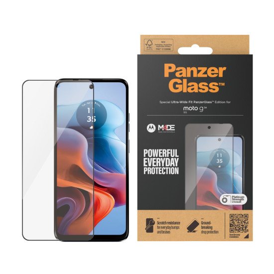 PanzerGlass TM Motorola Moto G34 Protection d'écran transparent 1 pièce(s)