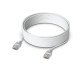 Ubiquiti UACC-Cable-Patch-EL-12M-W câble de réseau Translucide, Blanc Cat6