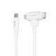 Targus HyperJuice câble USB USB 2.0 1,5 m USB C USB C/Lightning Blanc