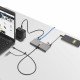 StarTech.com 5G2A1SGBB-USB-C-HUB station d'accueil Avec fil USB 3.2 Gen 1 (3.1 Gen 1) Type-C Gris