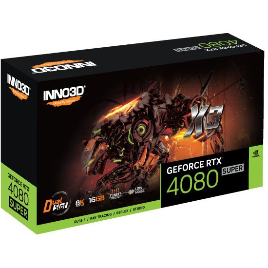 Inno3D GEFORCE RTX 4080 SUPER X3 NVIDIA 16 Go GDDR6X