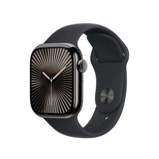 Apple MXLJ3ZM/A accessoire intelligent à porter sur soi Bande Noir Fluoroélastomère