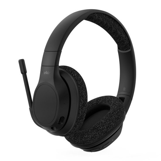 Belkin SoundForm Adapt Casque Avec fil &sans fil Arceau Appels/Musique USB Type-C Bluetooth Noir