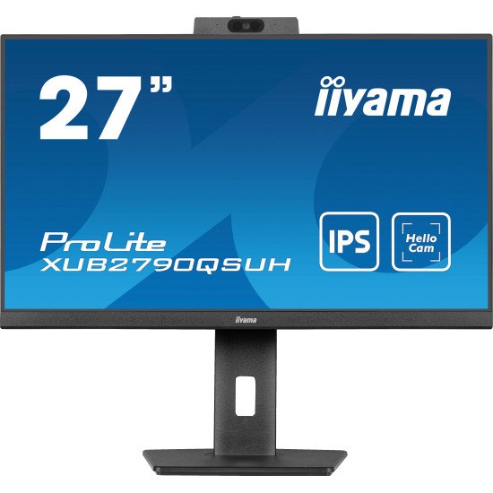 iiyama ProLite XUB2790QSUH-B1 écran PC 68,6 cm (27") 2560 x 1440 pixels 4K Ultra HD LED Noir