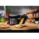 Tefal Dual Easy Fry & Grill EY905D Double 8,3 L Autonome 2700 W Friteuse d'air chaud Acier inoxydable