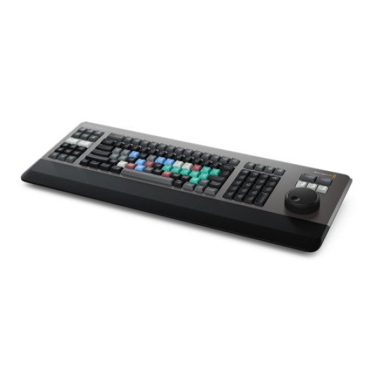 Blackmagic Design BMD-DV/RES/BBPNLMLEKB clavier QWERTY Noir, Gris