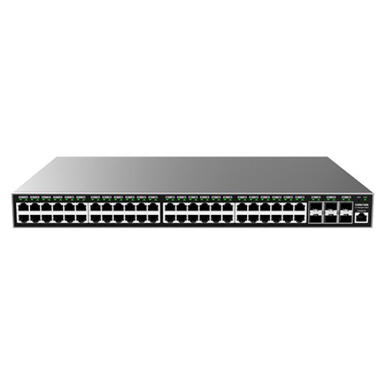 Grandstream Networks GWN7806P commutateur réseau Géré L2+ Gigabit Ethernet (10/100/1000) Connexion Ethernet POE Gris