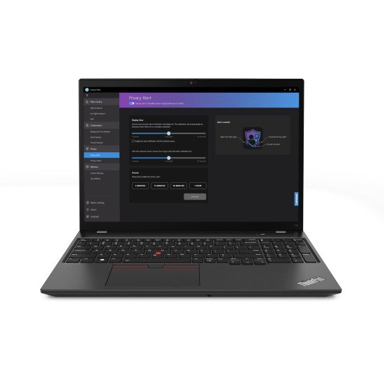 Lenovo ThinkPad T16 Gen 2 (Intel) Intel® Core™ i7 i7-1355U Ordinateur portable 40,6 cm (16") WUXGA 32 Go DDR5-SDRAM 512 Go SSD Wi-Fi 6E (802.11ax) Windows 11 Pro Noir