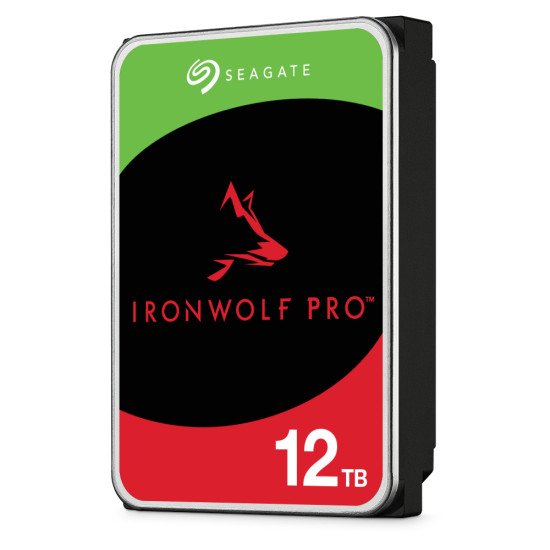 Seagate IronWolf Pro ST12000NT001 4 PACK disque dur 3.5" 12 To Série ATA III