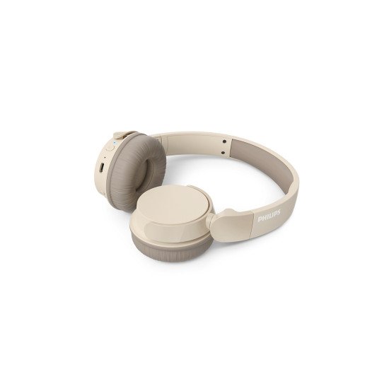 Philips TAH3209BG/00 écouteur/casque Sans fil Arceau Appels/Musique Bluetooth Beige