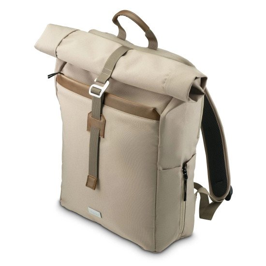 Hama 00222025 sacoche d'ordinateurs portables 41,1 cm (16.2") Sac à dos Beige