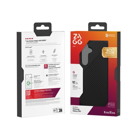 ZAGG Luxe coque de protection pour téléphones portables 15,8 cm (6.2") Housse Noir