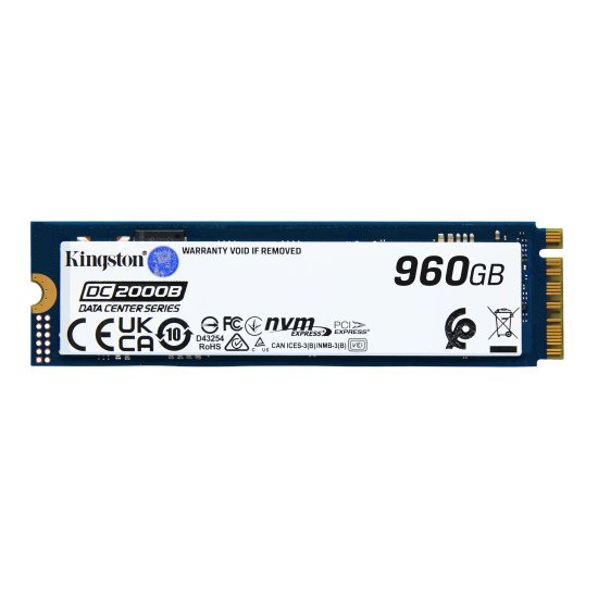 Kingston Technology 960G DC2000B PCIe 4.0 M.2 2280 Enterprise SSD