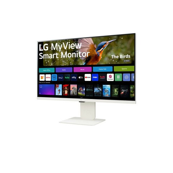 LG 32SR83U-W écran PC 80 cm (31.5") 3840 x 2160 pixels 4K Ultra HD LED Blanc