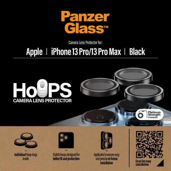 PanzerGlass Camera Rings iPhone 13 Pro/13 Pro Max Protection d'écran transparent Apple 1 pièce(s)