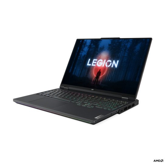 Lenovo Legion Pro 7 Ordinateur portable 40,6 cm (16") WQXGA AMD Ryzen™ 9 7945HX 32 Go DDR5-SDRAM 2 To SSD NVIDIA GeForce RTX 4090 Wi-Fi 6E (802.11ax) Windows 11 Home Gris