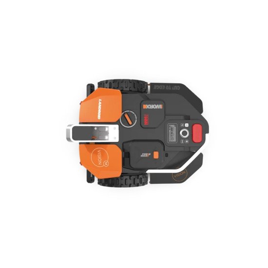 WORX Landroid Vision M600 Tondeuse à gazon robot Batterie Noir, Orange, Rouge, Argent