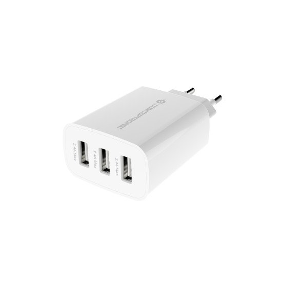 Conceptronic ALTHEA13W chargeur d'appareils mobiles Universel Blanc Secteur Intérieure