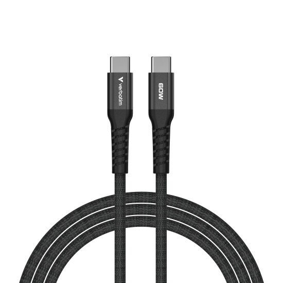 Verbatim 31859 câble USB USB 2.0 1,2 m USB C Noir