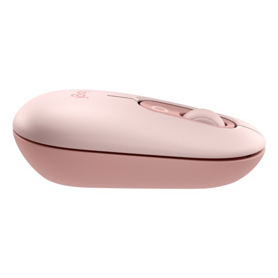 Logitech POP Icon Combo clavier Souris incluse Universel Bluetooth QWERTY US International Rose, Blanc