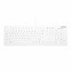 CHERRY AK-C8112 clavier USB QWERTY Allemand Blanc