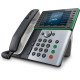 POLY Téléphone IP Edge E550 compatible PoE