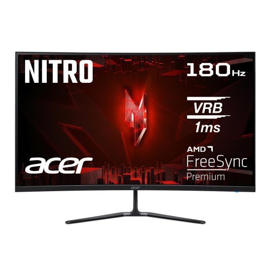 Acer ED0 Nitro ED320QRS3bmiipx écran PC 80 cm (31.5") 1920 x 1080 pixels Full HD LCD Noir