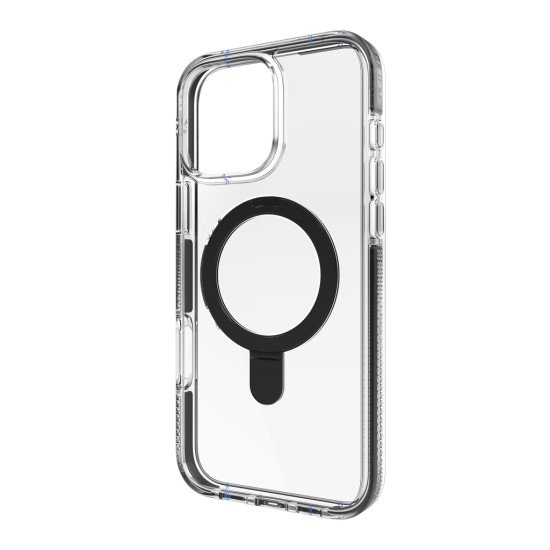 ZAGG Santa Cruz Snap coque de protection pour téléphones portables 17,5 cm (6.9") Housse Noir, Transparent