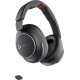 POLY Micro-casque Voyager Surround 85 UC USB-C certifié Microsoft Teams + adaptateur USB-C/A +base de chargement