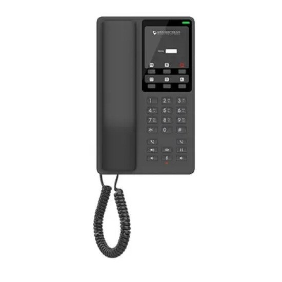 Grandstream Networks GHP621 téléphone fixe Noir 2 lignes LCD Wifi