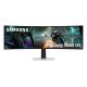 Samsung S49DG912S écran PC 124,5 cm (49") 5120 x 1440 pixels Dual QHD OLED Argent