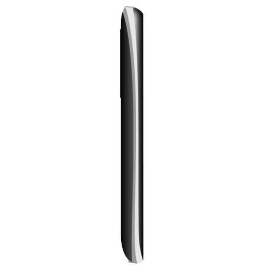 Beafon SL270 8,89 cm (3.5") 136 g Noir, Argent Téléphone numérique