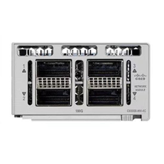 Cisco C9300X-NM-4C module de commutation réseau 40 Gigabit Ethernet, 100 Gigabit Ethernet