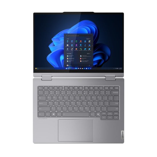 Lenovo ThinkBook 14 Intel Core Ultra 7 155U Hybride (2-en-1) 35,6 cm (14") Écran tactile WUXGA 16 Go DDR5-SDRAM 512 Go SSD Wi-Fi 6E (802.11ax) Windows 11 Pro Gris