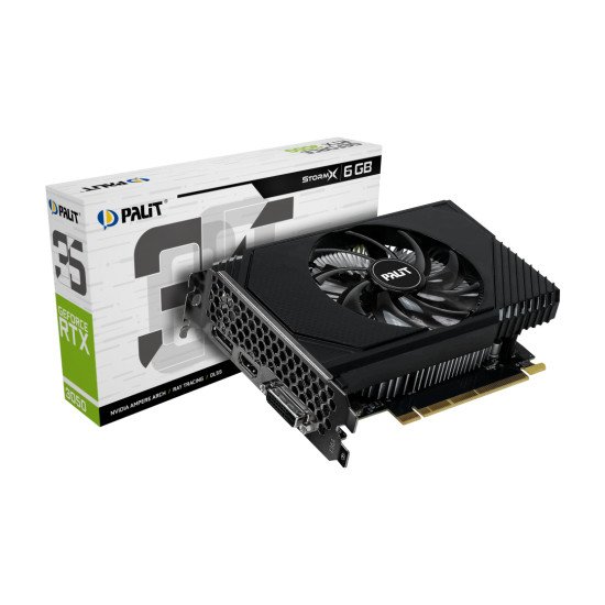 Palit GeForce RTX 3050 StormX NVIDIA 6 Go GDDR6