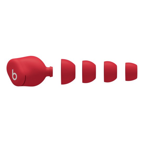 Apple Beats Solo Buds - Écouteurs totalement sans fil - Rouge transparent