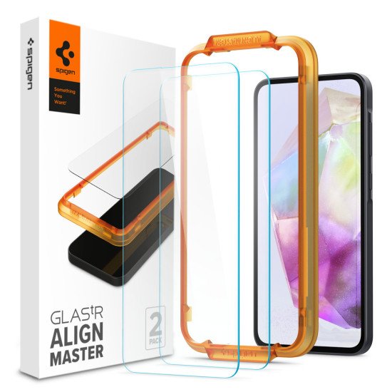 Spigen GLAS.tR AlignMaster Protection d'écran transparent Samsung 2 pièce(s)