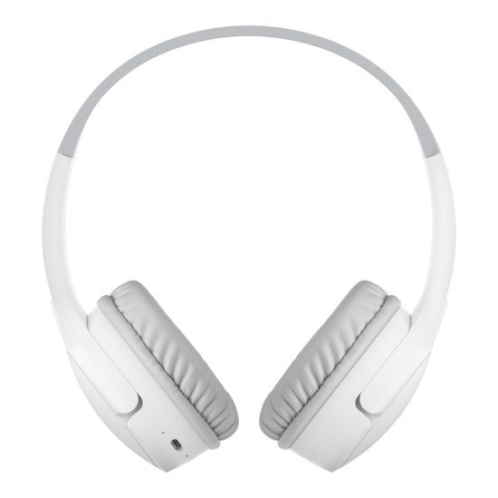 Belkin SoundForm Mini Casque Sans fil Arceau Appels/Musique USB Type-C Blanc