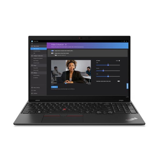 Lenovo ThinkPad L15 AMD Ryzen™ 5 7530U Ordinateur portable 39,6 cm (15.6") Full HD 8 Go DDR4-SDRAM 256 Go SSD Wi-Fi 6E (802.11ax) Windows 11 Pro Noir