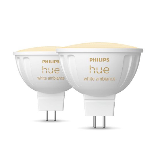 Philips Hue White ambiance MR16 - Spot connecté - (pack de 2)