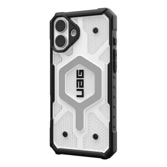 [U] by UAG Pathfinder Clear coque de protection pour téléphones portables 17 cm (6.7") Housse Noir, Argent