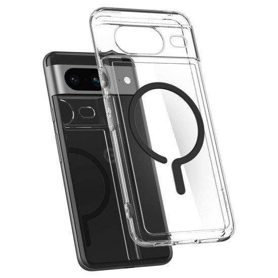 Spigen Cyrill Ultra Hybrid OneTap Ring coque de protection pour téléphones portables 15,7 cm (6.16") Housse Noir