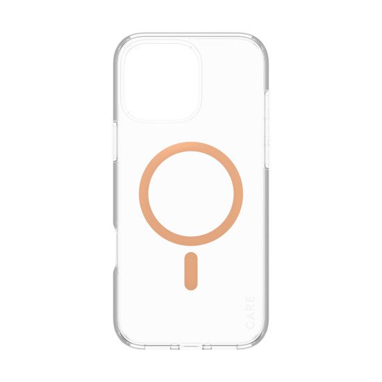 PanzerGlass CARE by PG Peachy MagS iPhone16 6.9 Pro coque de protection pour téléphones portables Housse Transparent