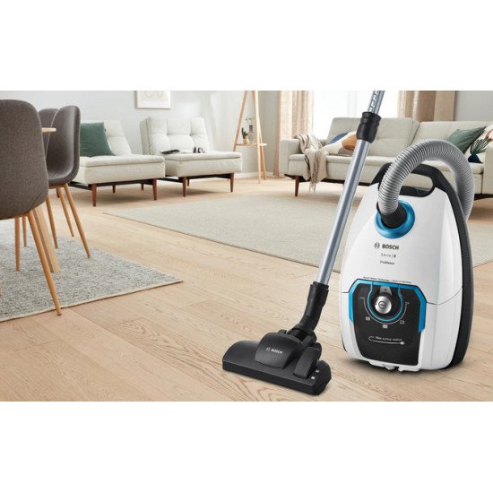 Bosch Serie 8 BGB75XSIL Aspirateur 5 L Aspirateur sans sac Sec 650 W Sac à poussière