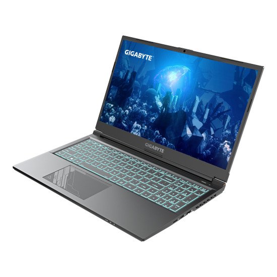 GIGABYTE G5 MF5-H2DE354KH laptop Intel® Core™ i7 i7-13620H Ordinateur portable 39,6 cm (15.6") Full HD 16 Go DDR5-SDRAM 1 To SSD NVIDIA GeForce RTX 4050 Wi-Fi 6E (802.11ax) Windows 11 Home Gris