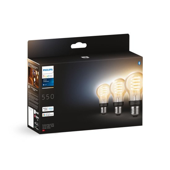 Philips A60 - Ampoule connectée E27 (pack de 3)