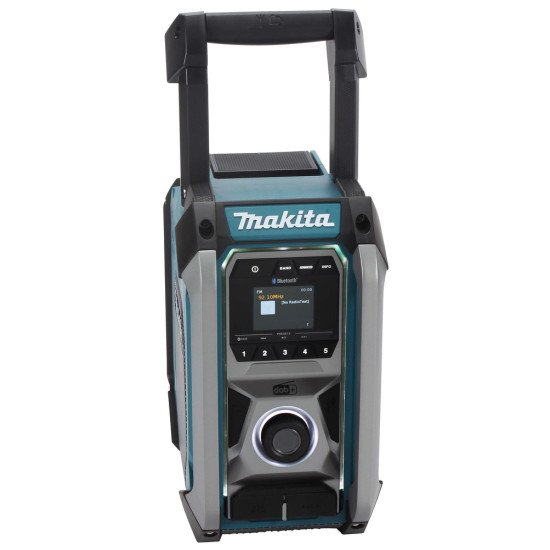 Makita MR007GZ Radio portable Chantier Analogique et numérique Noir, Vert