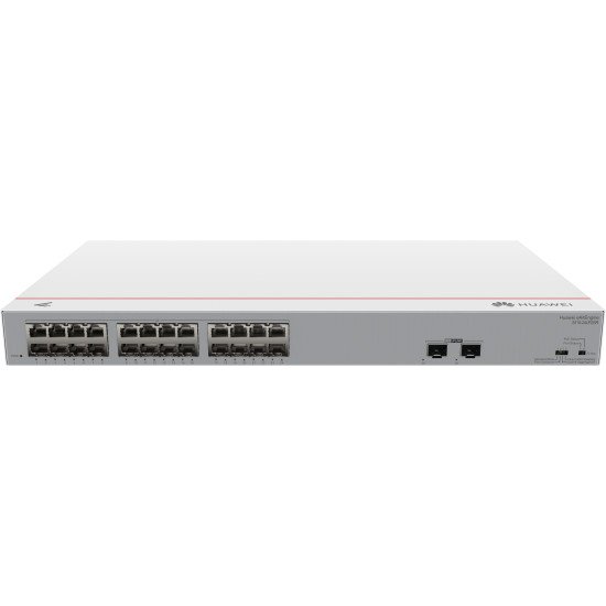 HUAWEI eKit S110 Series S110-24LP2SR Non-géré L2 Gigabit Ethernet (10/100/1000) Connexion Ethernet POE 1U Gris